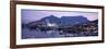 Boats at a Harbor, Victoria and Alfred Waterfront, Table Mountain, Cape Town-null-Framed Photographic Print