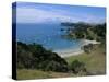 Boats at Anchorage, Waiheke Island, Central Auckland, North Island, New Zealand, Pacific-D H Webster-Stretched Canvas