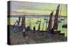 Boats at Camaret, 1893-Maximilien Luce-Stretched Canvas