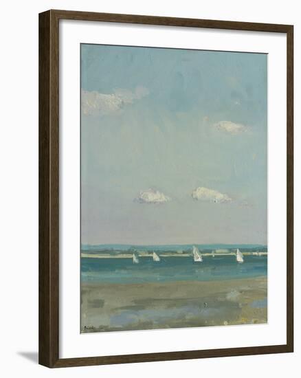 Boats at East Head I-Paul Brown-Framed Giclee Print
