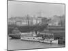 Boats at Galbraith Dock Photograph - Seattle, WA-Lantern Press-Mounted Art Print