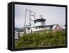 Boats at Icy Strait Point Cannery Museum, Hoonah City, Chichagof Island, Southeast Alaska, USA-Richard Cummins-Framed Stretched Canvas