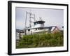 Boats at Icy Strait Point Cannery Museum, Hoonah City, Chichagof Island, Southeast Alaska, USA-Richard Cummins-Framed Photographic Print