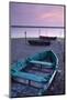 Boats at Low Tide on the Shore of the Fleet Lagoon, Chesil Beach, Dorset, England. Spring-Adam Burton-Mounted Photographic Print