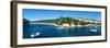 Boats at marina, Calanque de Port-Miou, Cassis, Bouches-Du-Rhone, Provence-Alpes-Cote D'Azur, Fr...-null-Framed Photographic Print