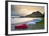 Boats at Mount Maunganui at Sunset, Tauranga, North Island, New Zealand, Pacific-Matthew Williams-Ellis-Framed Photographic Print