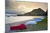 Boats at Mount Maunganui at Sunset, Tauranga, North Island, New Zealand, Pacific-Matthew Williams-Ellis-Mounted Photographic Print