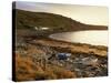 Boats at Nor Wick on the Northeast Tip of the Island, Scotland, United Kingdom-Patrick Dieudonne-Stretched Canvas