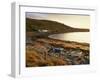 Boats at Nor Wick on the Northeast Tip of the Island, Scotland, United Kingdom-Patrick Dieudonne-Framed Photographic Print