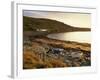 Boats at Nor Wick on the Northeast Tip of the Island, Scotland, United Kingdom-Patrick Dieudonne-Framed Photographic Print