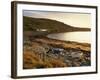 Boats at Nor Wick on the Northeast Tip of the Island, Scotland, United Kingdom-Patrick Dieudonne-Framed Photographic Print