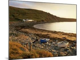 Boats at Nor Wick on the Northeast Tip of the Island, Scotland, United Kingdom-Patrick Dieudonne-Mounted Photographic Print