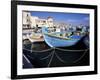 Boats at Pothia, Kalymnos, Dodecanese Islands, Greek Islands, Greece-Ken Gillham-Framed Photographic Print