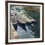 Boats at Rest-Joaquín Sorolla y Bastida-Framed Giclee Print