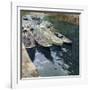 Boats at Rest-Joaquín Sorolla y Bastida-Framed Giclee Print