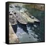 Boats at Rest-Joaquín Sorolla y Bastida-Framed Stretched Canvas