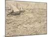 Boats at Saintes-Maries, 1888-Vincent van Gogh-Mounted Giclee Print