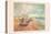 Boats at Saintes-Maries-Vincent van Gogh-Stretched Canvas