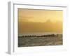 Boats at Sea, French Polynesia-Sylvain Grandadam-Framed Photographic Print