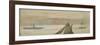 Boats at Sea, Sunset-Edouard Manet-Framed Giclee Print