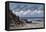 Boats at St. Aubain-Gustave Courbet-Framed Stretched Canvas