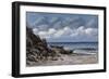 Boats at St. Aubain-Gustave Courbet-Framed Giclee Print