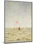 Boats at Sunrise-Alfred Emile Léopold Stevens-Mounted Giclee Print