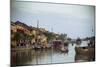 Boats at the Thu Bon River, Hoi An, Vietnam, Indochina, Southeast Asia, Asia-Yadid Levy-Mounted Photographic Print