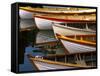 Boats at the Wooden Boat Center, Lake Union, Seattle, Washington, USA-Tom Haseltine-Framed Stretched Canvas