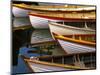 Boats at the Wooden Boat Center, Lake Union, Seattle, Washington, USA-Tom Haseltine-Mounted Photographic Print