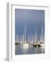 Boats at Town Quay, Lymington, Hampshire, England, United Kingdom-Jean Brooks-Framed Photographic Print