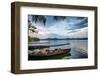 Boats at West Lake Shore in Hangzhou, Zhejiang, China, Asia-Andreas Brandl-Framed Photographic Print