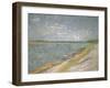 Boats Beached Ashore, 1887-Vincent van Gogh-Framed Giclee Print