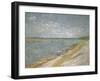 Boats Beached Ashore, 1887-Vincent van Gogh-Framed Giclee Print