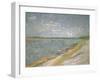 Boats Beached Ashore, 1887-Vincent van Gogh-Framed Giclee Print