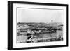 Boats Crowd the Piers Along the Miami Waterfront-null-Framed Photographic Print