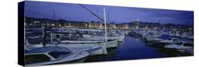 Boats Docked at a Port, Old Port, Marseille, Bouches-Du-Rhone, Provence-Alpes-Cote Daze, France-null-Stretched Canvas