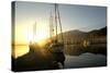 Boats Docked in the Harbor at Fethiye, Sunrise, in Turkey-Bennett Barthelemy-Stretched Canvas