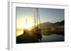 Boats Docked in the Harbor at Fethiye, Sunrise, in Turkey-Bennett Barthelemy-Framed Photographic Print