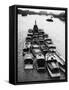 Boats from Dunkirk Evacuation-null-Framed Stretched Canvas