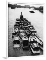 Boats from Dunkirk Evacuation-null-Framed Photographic Print