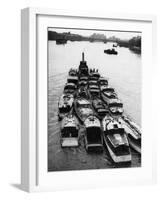 Boats from Dunkirk Evacuation-null-Framed Photographic Print