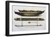 Boats from Sandwich Islands Ludwig Choris (1795-1828)-null-Framed Giclee Print