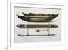 Boats from Sandwich Islands Ludwig Choris (1795-1828)-null-Framed Giclee Print