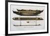 Boats from Sandwich Islands Ludwig Choris (1795-1828)-null-Framed Giclee Print
