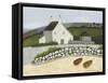 Boats, Gull and House-Sophie Harding-Framed Stretched Canvas