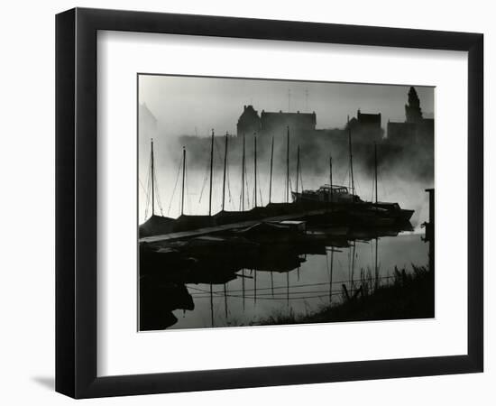 Boats, Harbor, Netherlands, 1960-Brett Weston-Framed Photographic Print