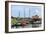 Boats in a Fishing Port at Zuiderzee Open Air Museum-Peter Richardson-Framed Photographic Print