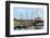 Boats in a Fishing Port at Zuiderzee Open Air Museum-Peter Richardson-Framed Premium Photographic Print