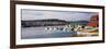 Boats in a Harbor, Bonavista Harbour, Newfoundland, Newfoundland and Labrador, Canada-null-Framed Photographic Print